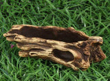 Light Brown Cement Flowerpot Creative Wood Grain Stump for Plants V1369-AZ3-W-18347