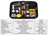 148Pcs Watch Repair Kit Set with Case for Watchmakers and Collectors V1369-AZ3-W-21257