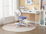 Ergonomic Children Kids Study Chair Set Height Adjustable - Blue V563-68303