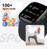 Black Unisex Health Monitoring Smart Watch with Call Function V1221-BLACK-UNISEX-HEALTH-MONITORING-SMART-WATCH-WITH-CALL-FUNCTION