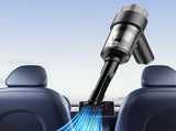 4-in-1 Handheld Car Vacuum Cleaner Portable Cordless Air Duster with LED Light for Car Home Office V1263-JX-7246-1