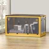 Artiss Storage Box Container Foldable Stackable 5 Sides Open Transparent 115L SC-PLS-115L-YL