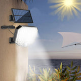 Garden Lamps Solar Wall Outdoor With Remote Control 16.4ft Cord Separate Solar Panel Solar LED V1370-AZ4-17429