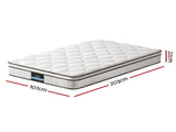 22cm Giselle Mattress KS Size MATTRESS-E-PLUSH-22-KS