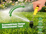 2-Pack Sprinkler Head Tool Kit, Effort Saving and Convenient, Sturdy and Rust Resistant, Precise V1366-AZ2-W-15161