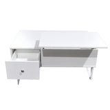 Lift Up White Coffee Table With Storage V195-CT002