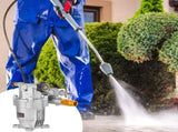 Pressure Washer Pump, 19 mm Shaft Horizontal, 3400 PSI, 2.5GPM, Replacement Power Washer Pumps Kit, V952-HZXPBHZ34INCHU81SV0