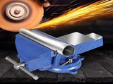 Traderight 8" Bench Vice Anvil Swivel 200mm HW0083-8-BL_NZ
