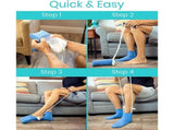 Sock Aid - Easy on and off Stocking Slider - Pulling Assist Device - Sock Helper Aide Tool - Puller V1369-AZ3-W-08175