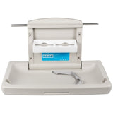 Horizontal Baby Table Wall-mounted Baby Diaper Station Vertical Fold Down Baby V952-YENBGHZ0000000001V0