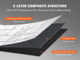 Car Sound Deadening Mat, 200 mil 3.3sq.m Automotive Sound Deadener, High Density Foam Sound Deadener V952-GYDJZLBPM36SWHLEXV0