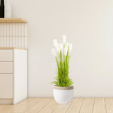 SOGA 4X 150cm Wheat Plume Grass Artificial Plant, Home Decor APLANTFH6003X4