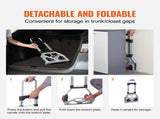 Folding Hand Truck, 80 kg Load Capacity, Aluminum Portable Cart, Convertible Hand Truck and Dolly V952-KZDSTHC175B0QUTVIV0