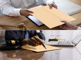 100 Pack Legal Size File Envelope 10" x 15" Document Folder Heavyweight Manila 143 lb Ungummed Flap V1259-DP01-A-5632