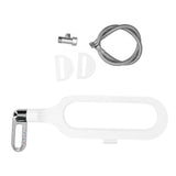 G1/2 Ultra Thin Plastic Toilet Bidet Attachment with Double Nozzles Self Cleaning for Home Bathroom V1294-YM0715-3112210109411