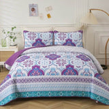 Handsome Quilted Bedspread and Pillowcases Set: Strong, Sturdy, and Stylish - Queen size V745-MAC080249Q13U