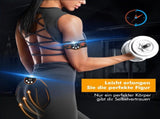 Black and Blue Ultimate EMS Muscle Stimulator Kit - USB Rechargeable Abdominal & Full Body Toner for V888-ELOSUNG36063
