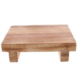 Rectangular Step Stool for Office Workers, 1 Set, Compact 9.8x7.1x2.8in Portable Footrest V1369-AZ3-W-20673