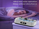 X81 White Ultrasonic Jewelry & Eyeglass Deep Cleaner with Cloth - Touch Control & 3-Level V888-ELOSUNG45418