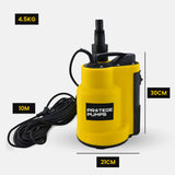 PROTEGE Tight Access Clean/Grey Water Submersible Sump Pump, Integrated Float Switch V219-PMPWTPPTCG4A