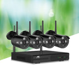 UL-tech Wireless CCTV Security System 8CH NVR 3MP 4 Bullet Cameras CCTV-WF-CLA-8C-4B