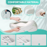 2 x Bamboo Memory Foam Pressure Relief Seat Cushion V915-MB0001X2