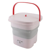 10.5L Small Washing Machine Fully Automatic Blue Lighting Deep Cleaning Foldable Washer for V1294-YM0901-3113240115414