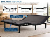 Therapedic Motion Adjustable Double Bed Base with Wireless Remote ADJ-BED-MOT-DB