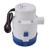3000GPH Electronic Automatic Bilge Pump Waterproof Quiet Submersible Bilge Pump for Ponds Swimming V1294-YM0901-3111240047212