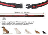 Dog Training Collar, Waterproof USB Rechargeable Dog Remote Trainer with Vibration Shock and Beep V1192-AZ-W-11808