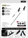 CarbonFiberTelescopicPole-ForHeightsUnder190cm V1221-SHELLWHITE-HEIGHTUNDER190CM