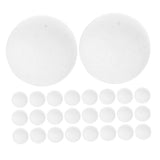 White Ceramic Baking Beans for Pie Crusts and Tarts Oven Friendly Baking Accessories V1369-AZ3-W-20786