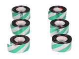 6PCS Bird Deterrent Reflective Scare Ribbon Bird Repellent Scare Tape for Orchard Supplies Silver V1294-YM0901-3111210188411
