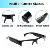 1080P HD Mini Camera Glasses Wearable DVR Video Recorder Black V728-LP1005007755280796