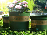 5 Durable Nursery Pots with 5 Pallets, Garden Planter Plant Containers, 3 Gallon V1237-ZY00B07FD7ZVXY