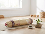 Golden Chinese Style Home Cushion with Buckwheat Filling for Comfortable Relaxation on Sofa or Bed V1192-AZ-W-34234