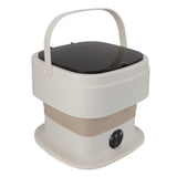 Mini Foldable Washer 60W 10L Capacity IPX4 Waterproof Portable Washing Machine for Dorm Travel V1294-YM0901-3113240009811