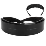 Black LED Glowing Glasses APP Control USB Charging MultiColor Glasses for Party Birthday Bar V1294-YM0901-3119200128611
