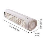 Mini Portable Air Conditioner Personal Quiet Air Cooler Fan with Digital Display Drill Free Wall V1370-AZ4-22735