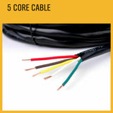 Trailer Cable 50M X 5 Core Wire Cable Automotive Boat Caravan Truck Coil V90 PVC V465-97309_50M
