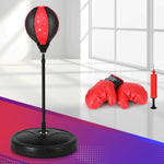 Everfit Punching Boxing Bag Stand Set Gloves with Pump Height Adjustable BOXING-A-KID-RD