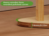 Clothes Garment Coat Rack Stand Bamboo Hanger Bag Hat Hook Holder Tree Shelf AU V201-QHGMMOREONE012