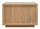 Oscar 1 Drawer Low Bedside Table V199-BS050NMNI