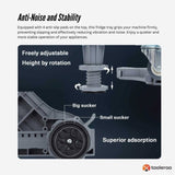 Adjustable Appliance Base Stand - Lock Wheel Trolley For Washing Machine Fridge V238-SUPDZ-40813536247888