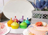 Birthday Party 12-Inch Cake Boards, 20-Pack Cardboard Cake Rounds Waterproof and Oil-Proof for Cakes V1366-AZ2-W-14457