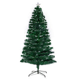 Christabelle 1.5m Enchanted Pre Lit Fibre Optic Christmas Tree Stars CMT-JFA-150-OPF