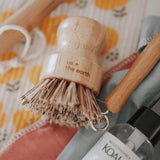 Eco Cleaning - Bamboo Scrubbing Brushes set of 4 V573-CBBOX