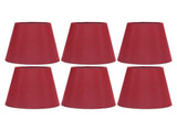 6PCS Fabric Lampshade Modern Simple Good Light Transmission Table Lamp Shade for E14 Miniature V1294-YM0715-3119220085311