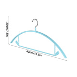 Premium Velvet Hangers, Heavyduty- Non Slip No Shoulder Bump Suit Hanger - Chrome Hooks,Space Saving V1189-LWWAL-20260401-06905