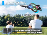 Global Hit K500Max Toy RC Drone - Hand Launch / One-Key Takeoff, 360&deg Stunt Flips. Equipped with a V1105-YAWJ-02